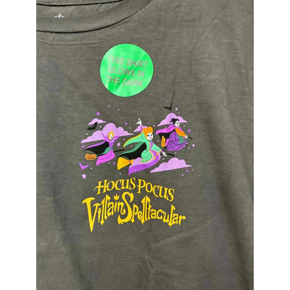 Disney Hocus Pocus Villain Spelltacular Glow Shirt‎ XL Magic Kingdom 2025 - Picture 3 of 5